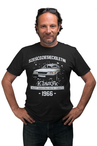 Koszulka prezent na 60 urodziny 1966 Klasyk PRL FSO Polonez torba gratis   2