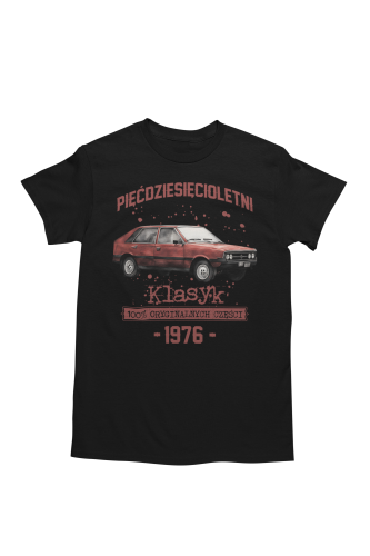 Koszulka prezent na 50 urodziny 1976 Klasyk PRL FSO Polonez torba gratis     5