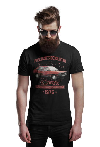 Koszulka prezent na 50 urodziny 1976 Klasyk PRL FSO Polonez torba gratis     4