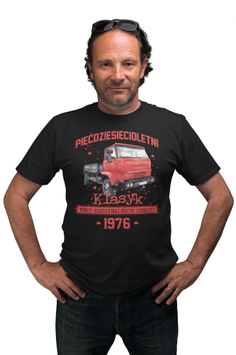 Koszulka prezent na 50 urodziny 1976 Klasyk PRL Star torba gratis    2