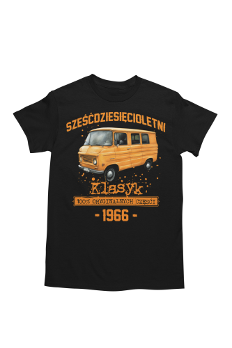 Koszulka prezent na 60 urodziny 1966 Klasyk PRL Żuk torba gratis    5