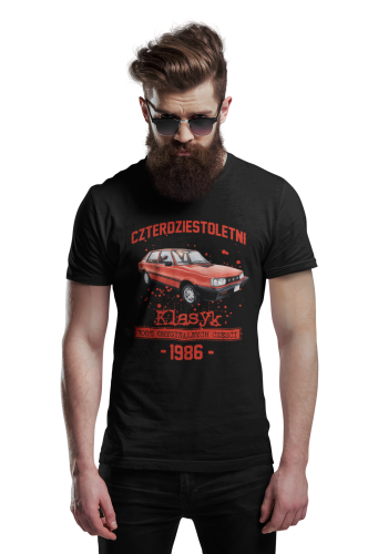 Koszulka prezent na 50 urodziny 1976 Klasyk PRL FSO Polonez torba gratis    3