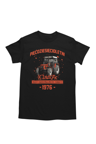 Koszulka prezent na 50 urodziny 1976 Klasyk PRL Ursus C-385 torba gratis   5