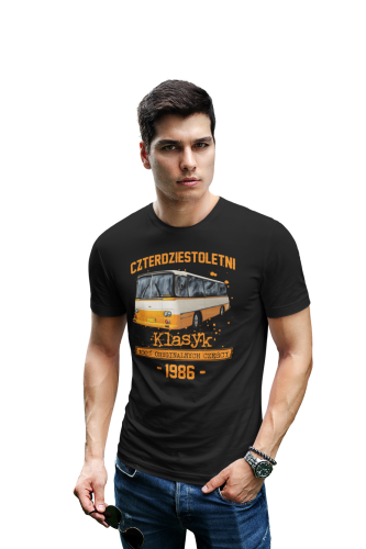 Koszulka prezent na 40 urodziny 1986 Klasyk PRL Autosan H9 torba graits   3