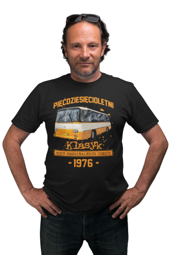 Koszulka prezent na 50 urodziny 1976 Klasyk PRL Autosan H9 torba gratis   4