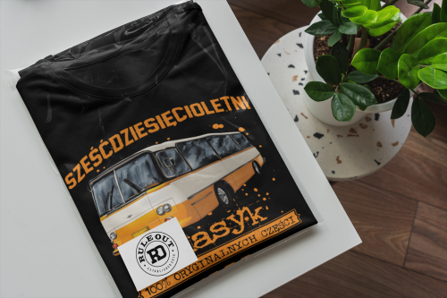 Koszulka prezent na 60 urodziny 1966 Klasyk PRL Autosan H9 torba gratis   6