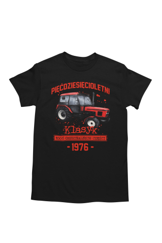 Koszulka prezent na 50 urodziny 1976 Klasyk PRL Zetor 7211 torba gratis   5