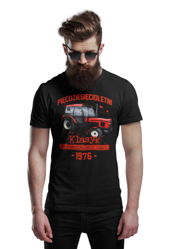 Koszulka prezent na 50 urodziny 1976 Klasyk PRL Zetor 7211 torba gratis   4