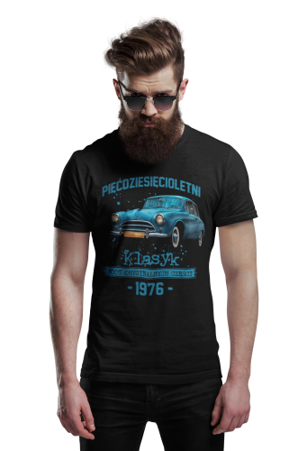 Koszulka prezent na 50 urodziny 1976 Klasyk PRL FSO Syrena torba gratis    3