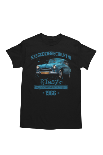 Koszulka prezent na 60 urodziny 1966 Klasyk PRL FSO Syrena torba gratis   5