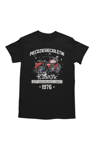 Koszulka prezent na 50 urodziny 1976 Klasyk PRL  Jawa 350 torba gratis    5