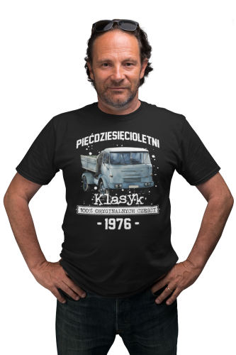 Koszulka prezent na 50 urodziny 1976 Klasyk PRL  FSC ŻUK  torba gratis    2