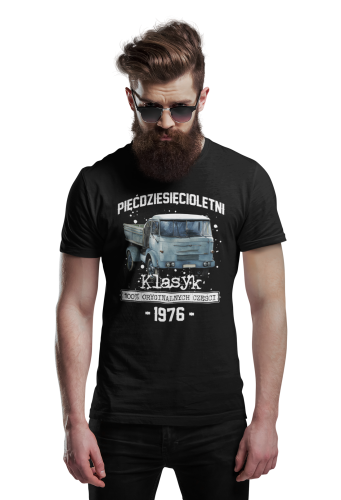 Koszulka prezent na 50 urodziny 1976 Klasyk PRL  FSC ŻUK  torba gratis    3