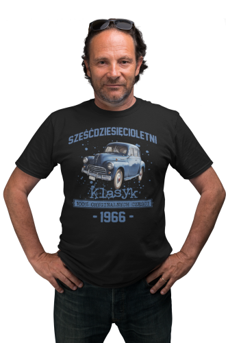 Koszulka prezent na 60 urodziny 1966 Klasyk PRL   FSO Warszawa  torba gratis   2