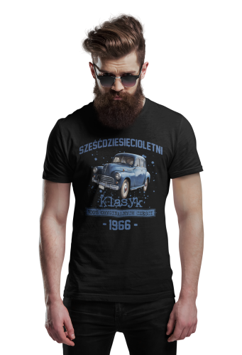 Koszulka prezent na 60 urodziny 1966 Klasyk PRL   FSO Warszawa  torba gratis   4