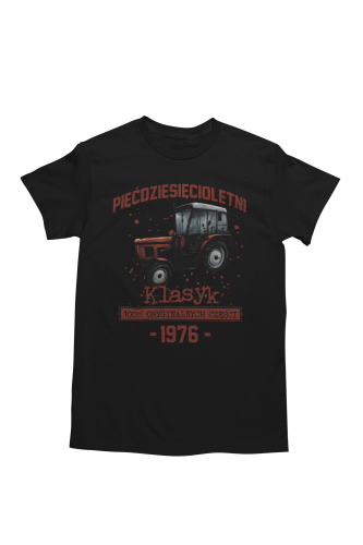 Koszulka prezent na 50 urodziny 1976 Klasyk PRL  Zetor 7211   torba gratis   5