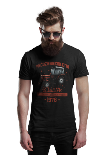 Koszulka prezent na 50 urodziny 1976 Klasyk PRL  Zetor 7211   torba gratis   3