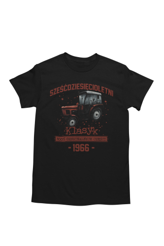 Koszulka prezent na 60 urodziny 1966 Klasyk PRL Zetor 7211   torba gratis   5