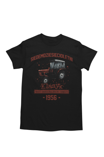 Koszulka prezent na 70 urodziny 1956 Klasyk PRL Zetor 7211   torba gratis     5
