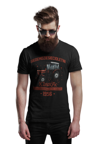 Koszulka prezent na 70 urodziny 1956 Klasyk PRL Zetor 7211   torba gratis     4