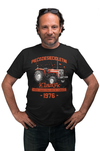 Koszulka prezent na 50 urodziny 1976 Klasyk PRL  Ursus C-360   torba gratis   3