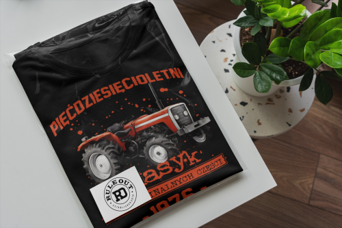Koszulka prezent na 50 urodziny 1976 Klasyk PRL  Ursus C-360   torba gratis   6