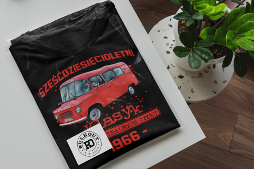 Koszulka prezent na 60 urodziny 1966 Klasyk PRL Nysa torba gratis   6