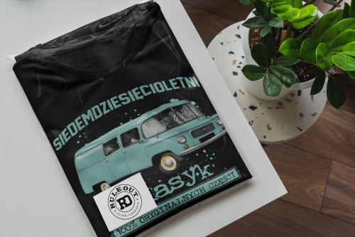 Koszulka prezent na 70 urodziny 1956 Klasyk PRL Nysa torba gratis  6