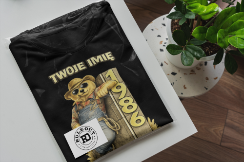 Męska Koszulka prezent na 40 Urodziny Dla Rolnika Personalizowana Twoje Imię torba gratis 6