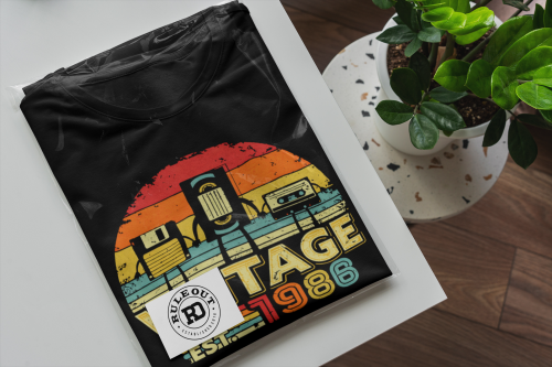Koszulka męska Vintage 1986 prezent na 40 urodziny retro lata 80 torba gratis 6