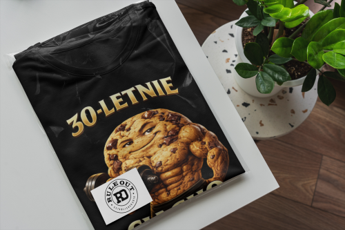 Koszulka męska 30-letnie Ciacho prezent na 30 urodziny śmieszna torba gratis 6