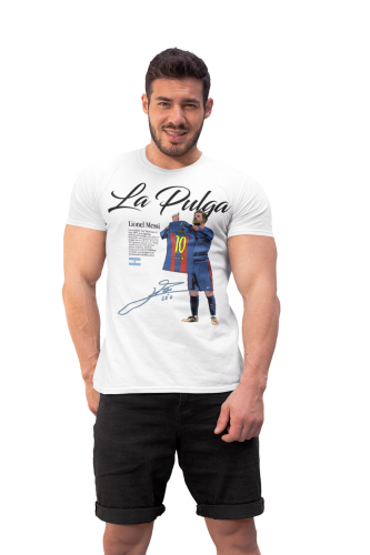 Męska Koszulka Piłkarska Messi 10 Prezent dla Kibica 2