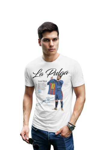 Męska Koszulka Piłkarska Messi 10 Prezent dla Kibica 4