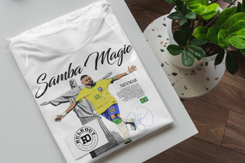 Męska Koszulka Piłkarska Neymar 10 Prezent dla Kibica 8