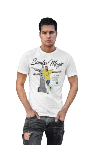 Męska Koszulka Piłkarska Neymar 10 Prezent dla Kibica 5