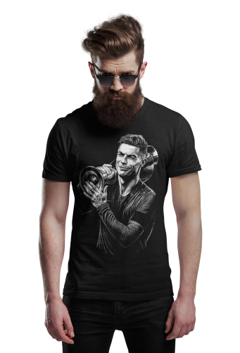 Męska Koszulka Piłkarska Cristiano Ronaldo Prezent dla Kibica 6