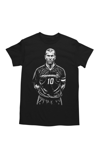 Męska Koszulka Piłkarska Zinedine Zidane 10 Prezent dla Kibica 7