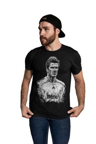 Męska Koszulka Piłkarska David Beckham Prezent dla Kibica 3