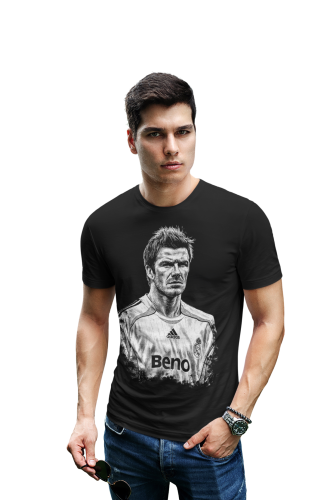 Męska Koszulka Piłkarska David Beckham Prezent dla Kibica 4