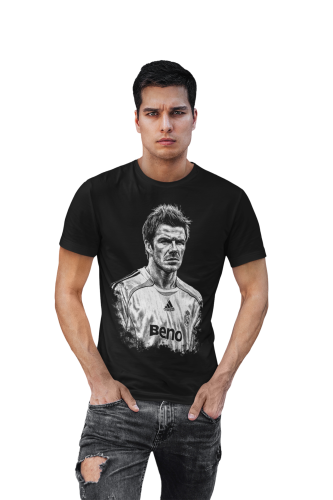 Męska Koszulka Piłkarska David Beckham Prezent dla Kibica 5