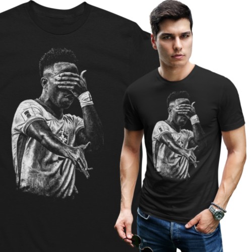 Męska Koszulka Piłkarska Vinícius Júnior Prezent dla Kibica 1