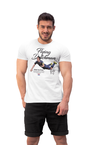 Męska Koszulka Piłkarska Robin van Persie Prezent dla Kibica 2