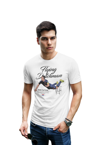 Męska Koszulka Piłkarska Robin van Persie Prezent dla Kibica 4