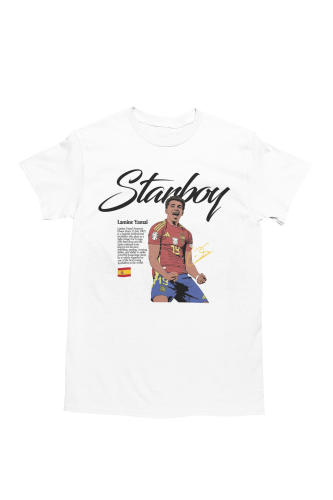 Męska Koszulka Piłkarska Lamine Yamal Prezent dla Kibica 7