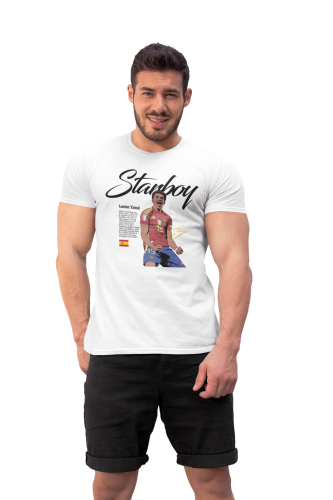 Męska Koszulka Piłkarska Lamine Yamal Prezent dla Kibica 2