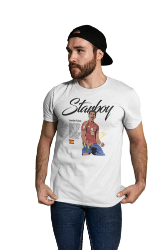 Męska Koszulka Piłkarska Lamine Yamal Prezent dla Kibica 3