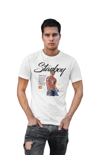 Męska Koszulka Piłkarska Lamine Yamal Prezent dla Kibica 5