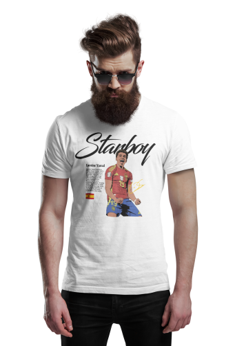 Męska Koszulka Piłkarska Lamine Yamal Prezent dla Kibica 6