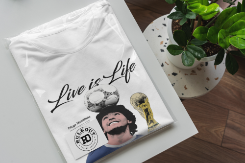 Męska Koszulka Piłkarska Diego Maradona Prezent dla Kibica 8