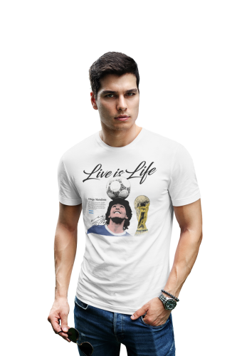 Męska Koszulka Piłkarska Diego Maradona Prezent dla Kibica 4